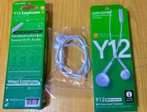 Remax Y12 Wired Sterio Handfree 3.5mm