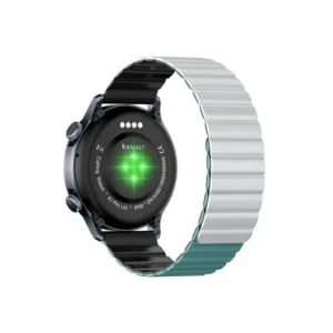 Kieslect Calling Watch KR Pro Limited Silver Megnatic Grey & Silicon Black