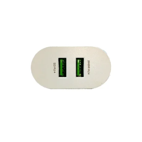 Taar 3A Dual Port Fast Charging Adapter with Micro Cable