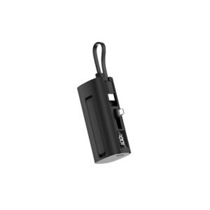 Aspor A351 2IN1 iPhone & Type-C Flexible Portable Mini 5000mAh Power Bank