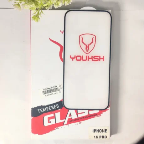 iPhone 16 Pro Youksh Tempered Glass - Superior Screen Protection