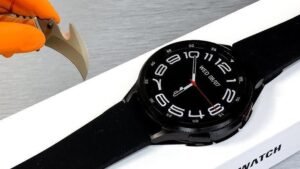 Samsung Watch 6 JS Watch 6 Max Smart Watch Black